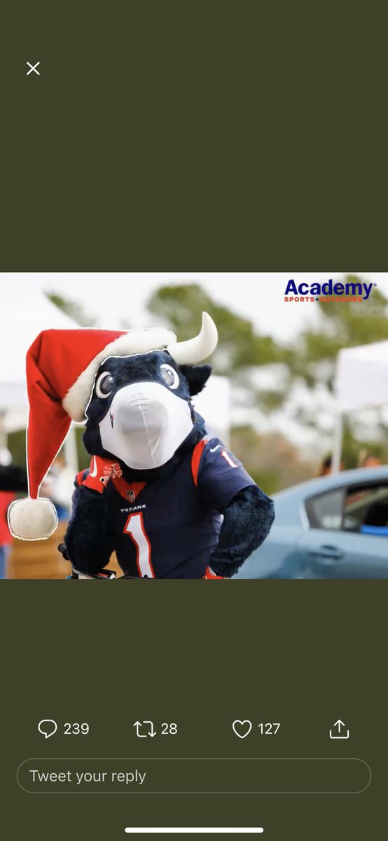 JaydesSecrets's tweet photo. @HoustonTexans @Academy Got it! 2nd try https://t.co/La41EXxRXZ