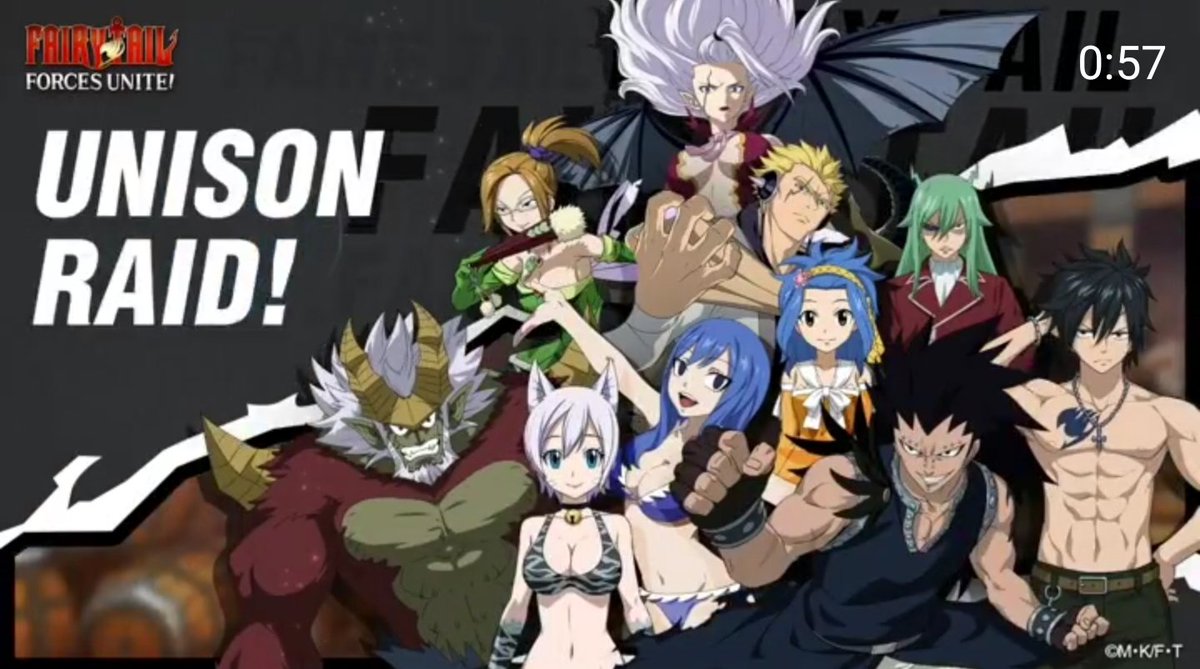 fairytailmains's tweet photo. UNISON RAIDS in the new #FairyTail Forces Unite Game! #FRAXUS / #ELFEVER / #Gajevy / #Gruvia / &amp; SISTER POWER WITH #MIRAJANE &amp; #LISANNA  (open thread for Unison Raid pics) https://t.co/oqViXhw5jR