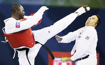 #149Not really an Olympic legend, but Angel Matos’ story will perhaps be narrated for long for 'what-not-to-do' in sportsAt the 2008 Games, he lost to Arman Chilmanov, unhappy with the decision Matos kicked the judge in the face, thus getting banning from sport for life