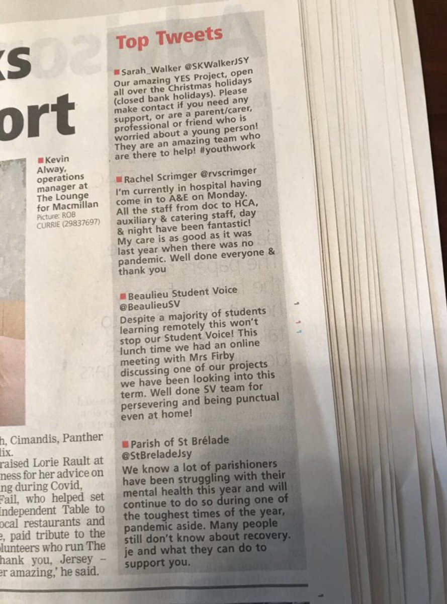 BeaulieuSV's tweet photo. WOW, one of our tweets made it in to the JEP! This made our marketing team and the whole or student voice extremely excited!
Thank you 💙
#JEP #TopTweets https://t.co/8y1TOyMaoU