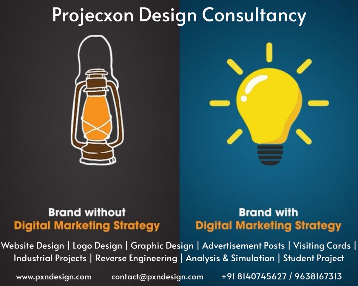 ProjecxonDesign's tweet photo. Design is a solution to a every problem. We will help you finding that solutions &amp; grow your firm's valuation faster.
Please contact us on :
https://t.co/AXIwJepVgC
contact@pxndesign.com
#projecxon #pxn  #webdesign #makeinindia #simulation #rajkot #MarketingPosts #MakeInIndia https://t.co/SQqcKBumO6