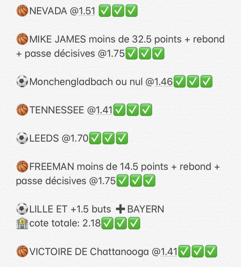 rixcopronos's tweet photo. Voici le bilan de ce mois de décembre, en 3sem c’est donc 1800€ de bénéfices avec des mises de 100€ Max🤑
C’est 83% de paris validé avec une série en cours de 15/16💪🏼
Qui doute encore de Rixcopronos ??
Un Max de ❤️et RT ♻️ si tu veux qu’on continue et pour montrer le soutien https://t.co/BkC38SjVkl