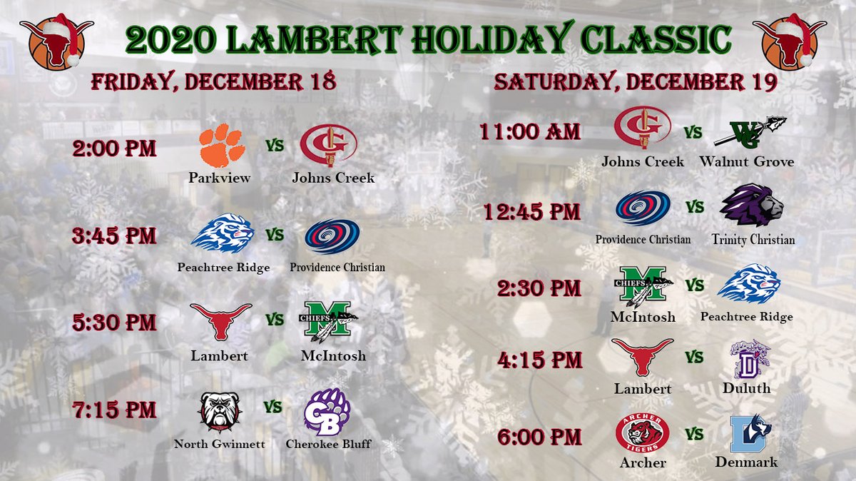 Lambert Holiday Classic tweet media