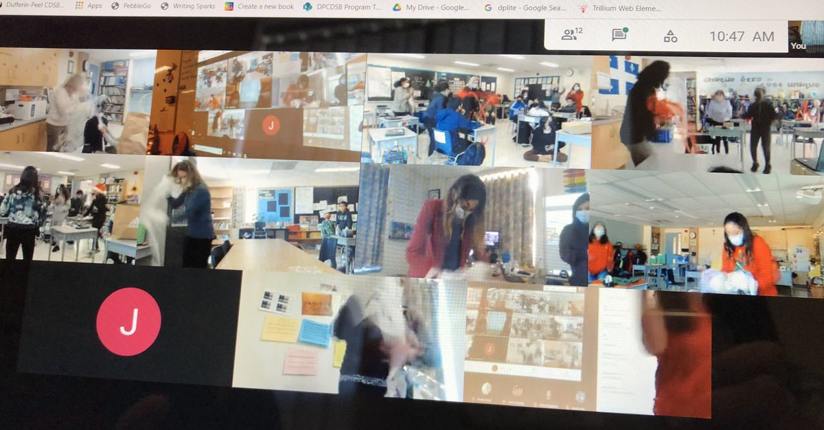 OLMCY's tweet image. Our school community came together with a little ‘friendly competition’ yesterday - Christmas themed Minute to Win it Games! Congrats Mme.Bzdyk 🏆#TechnologyTimes