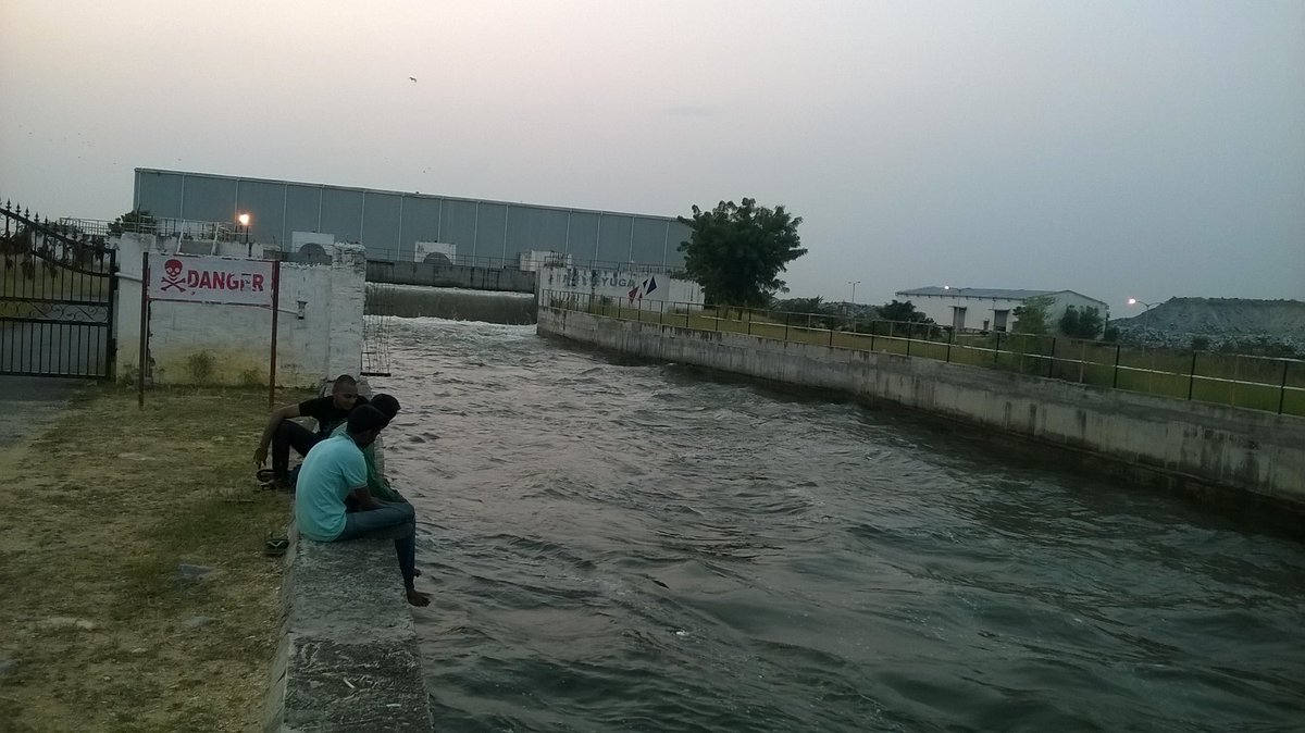 Bheema Lift Irrigation Scheme(BLIS)This project is constructed on Krishna River which connects Bhima- a tributary of Krishna.For this project water drawn from Fore shore of Jurala Dam a village named Panchadevapahad. From there water is lifted to Kolisagar and Bhima project
