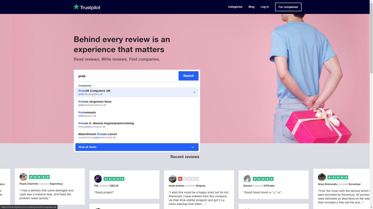 PrebuiltCompUK's tweet image. If you haven't already check out our reviews! Slightly smiling face :) uk.trustpilot.com/review/prebuil…