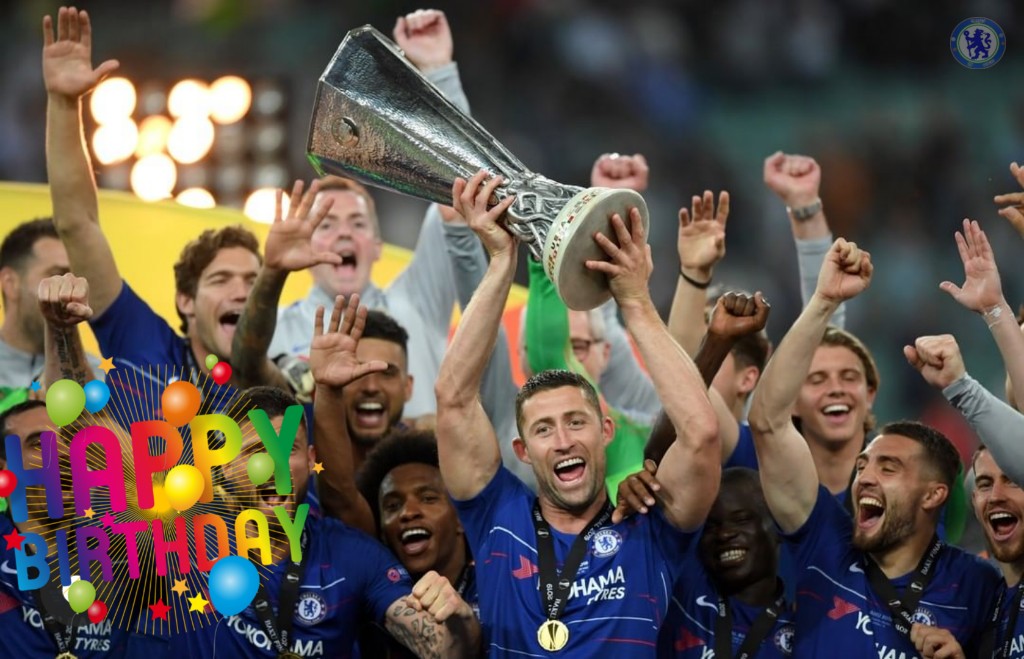 We want wish Gary Cahill a very Happy Birthday.         