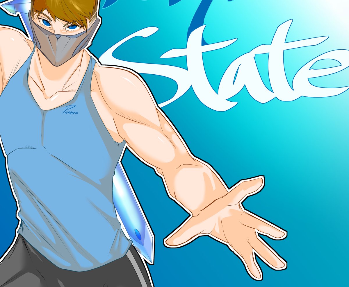 Perdo12341's tweet image. Fanart twitch.tv/pemirestate @pemirestate