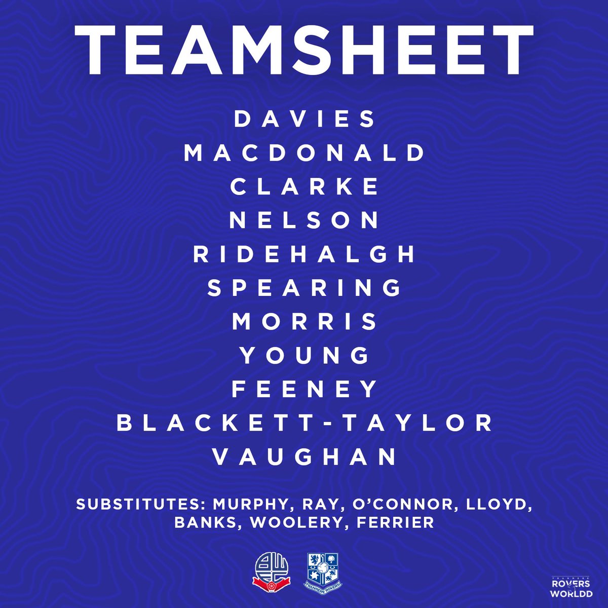 RoversWorldd's tweet photo. Here is how Tranmere line-up this afternoon 🔠

Are you confident? 🤔
#SWA #TRFC https://t.co/qkbrJkjyUc