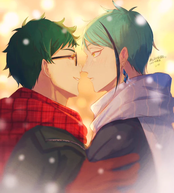 #トレジェイ版深夜の120分一本勝負

お題:クリスマス、雪
120分+60分

「メリークリスマス」
※服装捏造
(トレジェイ) 