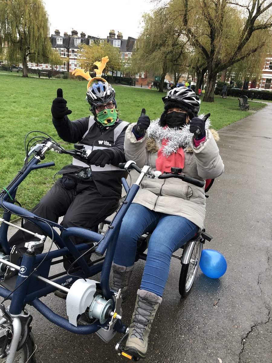 Bikeworksuk's tweet image. Today is the last day of #AllAbility Clubs this year! We will be back on the 5th of January. Thanks to all who came to the clubs in 2020, we hope you have a merry Christmas and a happy new year. We look forward to seeing you in 2021! #inclusivecycling #lotteryfunded  @TNLUK