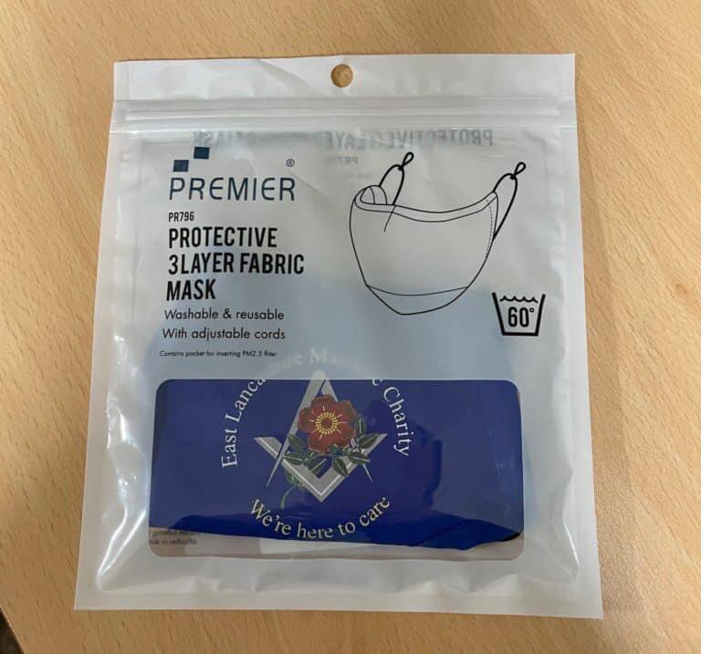 ELMCHewlettCt's tweet photo. The East Lancashire Masonic Charity now have their own brand of face masks for use during the COVID-19 pandemic.
The masks are just £6.00 each (pp included)!

Simply contact the ELMC via email at elmc@eastlancsmasons.org.uk to place your order.

#facemask #elmc #charity https://t.co/CS6ma63HLB