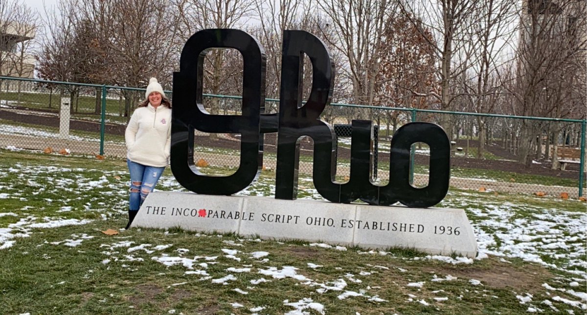 Danielle73Nicol's tweet image. It’s game day so i stopped by ole girl ⭕️🙌🏽 #ScriptOhio #TheeOhioStateUniversity