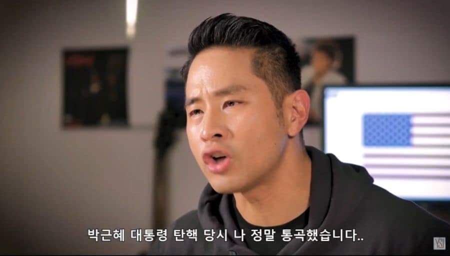 james_bond_ny's tweet photo. 군대 대신, 태극기 부대 입대. https://t.co/hean2uDNnm