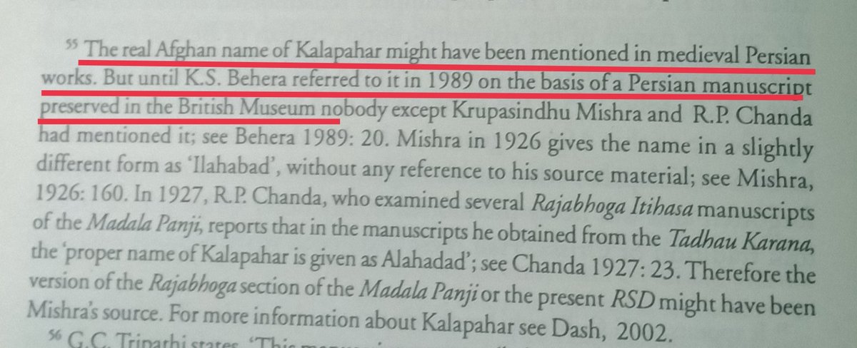 Here I'm sharing exact madala panji sources which is in Odia and also one explaining the fact that how accurate was Madala panji when it was probably the only source which gave the correct name of Kalapahara. If that wouldn't have been correct information then as in popular 8/n