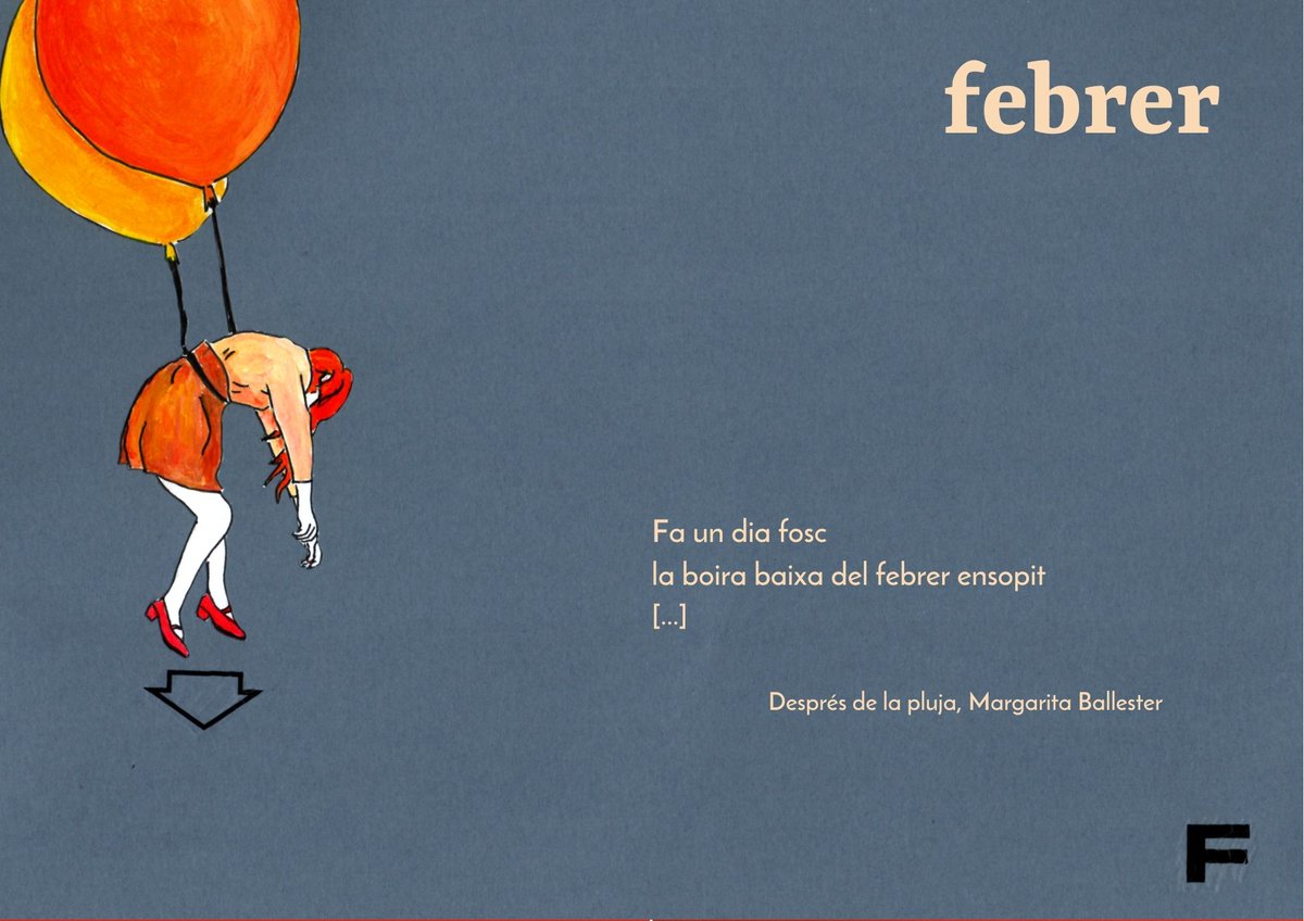 mabrufo's tweet photo. Jo, si per atzar algú crida el meu nom,
diré Bru carregada de foscúries.
🗓️
Calendari #ElsColorsdelsMesos
#FrancescManunta #MargaritaBallester #MiquelDolç #AgustíBartra https://t.co/67Sy5MQ3ty