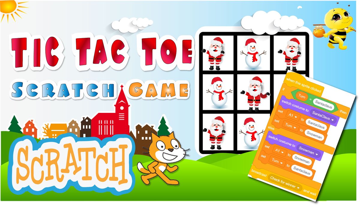 scratchforkids's tweet image. Tic Tac Toe Scratch Game For Kids | Coding For Kids youtu.be/uzny4UZdZ3Y via @YouTube
#tictactoeinscratch #scratchtutorial #scratch #scratchgames #top5scratchgames #tictactoeonscratch #scratchcodingforkids #howtomaketictactoeonscratch #CodingForKids #ScratchProgrammingForKids
