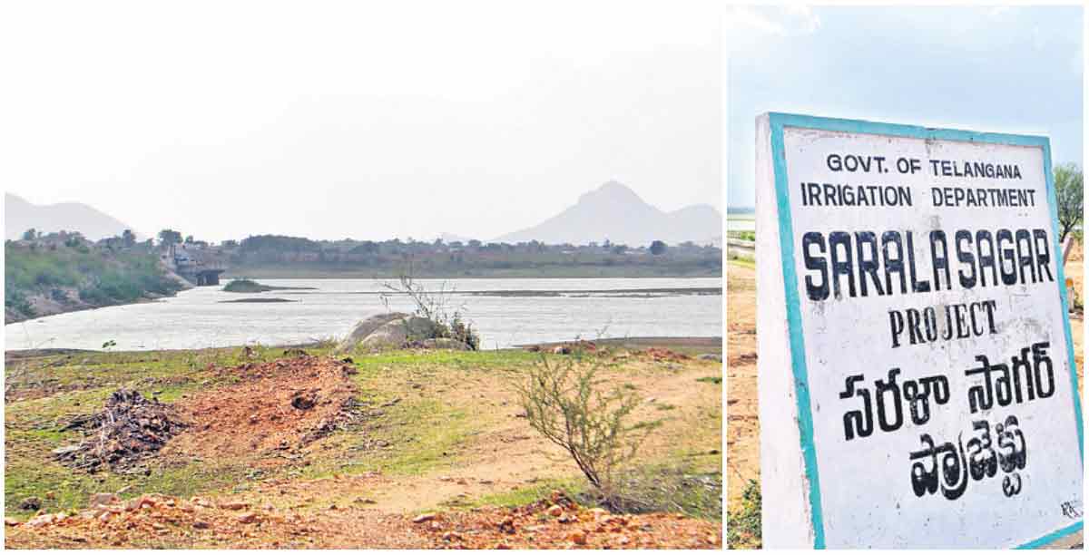 Sarala Sagar Project is the second biggest dam in Asia with siphon technology. It is the oldest project in India after independence Raja of Wanaparthy Raja Rameshwara Rao constructed this project. It provides water to 5000 acres for irrigation.