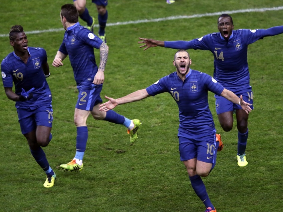 SELECTION Le 19 novembre 2013, il marque un but face à l’Ukraine, une rencontre marquée également par un doublé de Sakho qui permet à la France de se qualifier pour la CDM 2014.