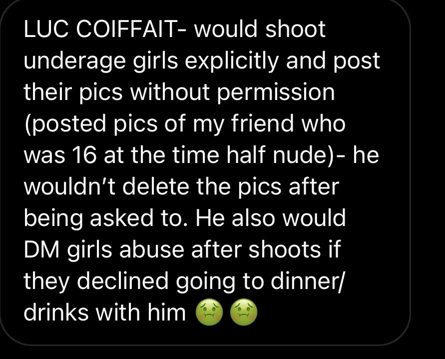 i think this is the third report of him..