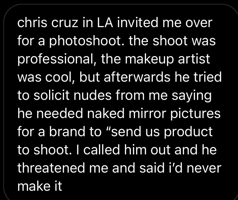 multiple reports of him today