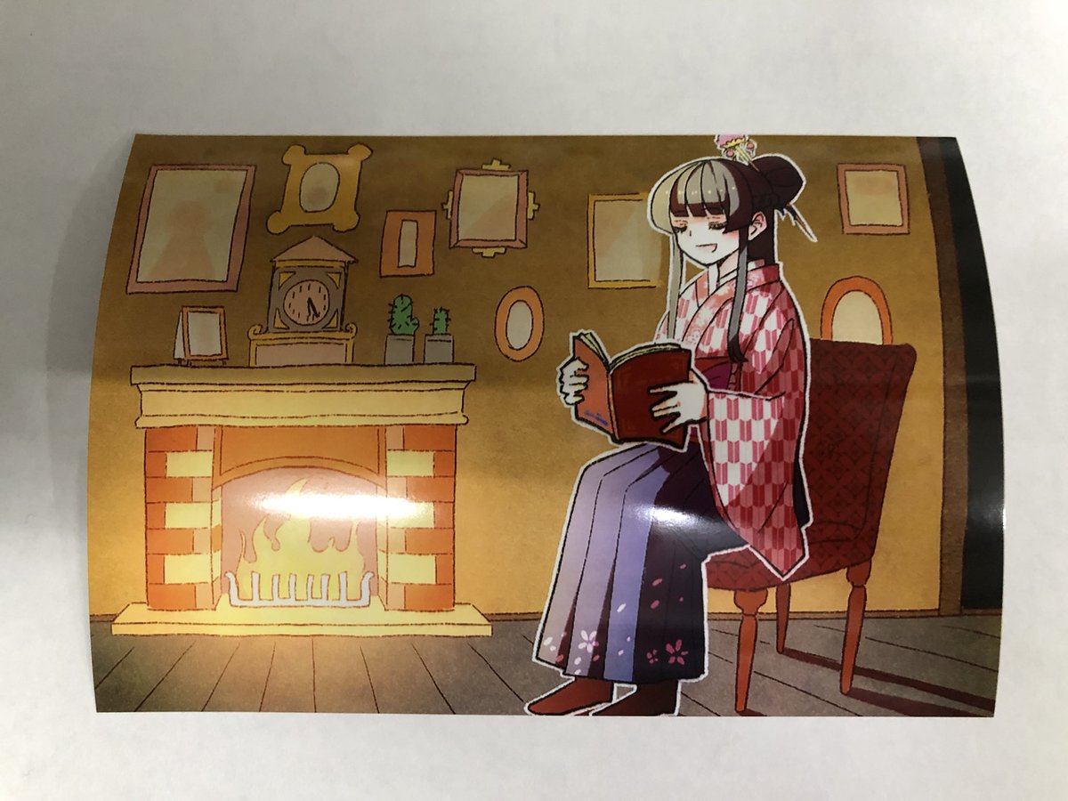 ねる 大正ロマンママ このイラストほんと可愛いし背景とかも含めて雰囲気が大好きです 手元に置きたかったのでネップリ助かりました 感 謝 Mamayo Photo