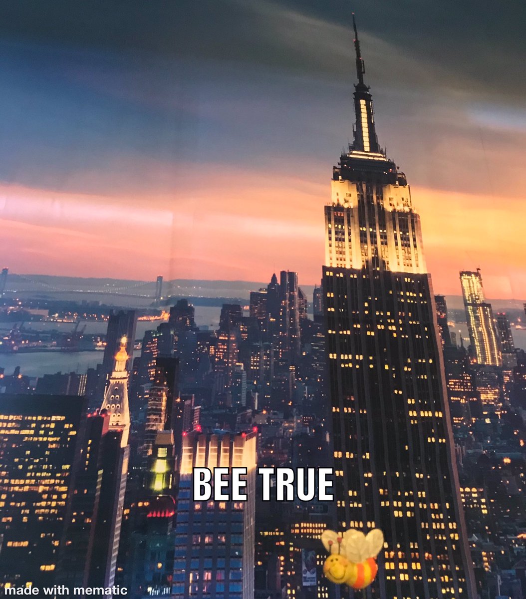 Midnight12Rockr's tweet image. #BeeTrue #TweetFamilia