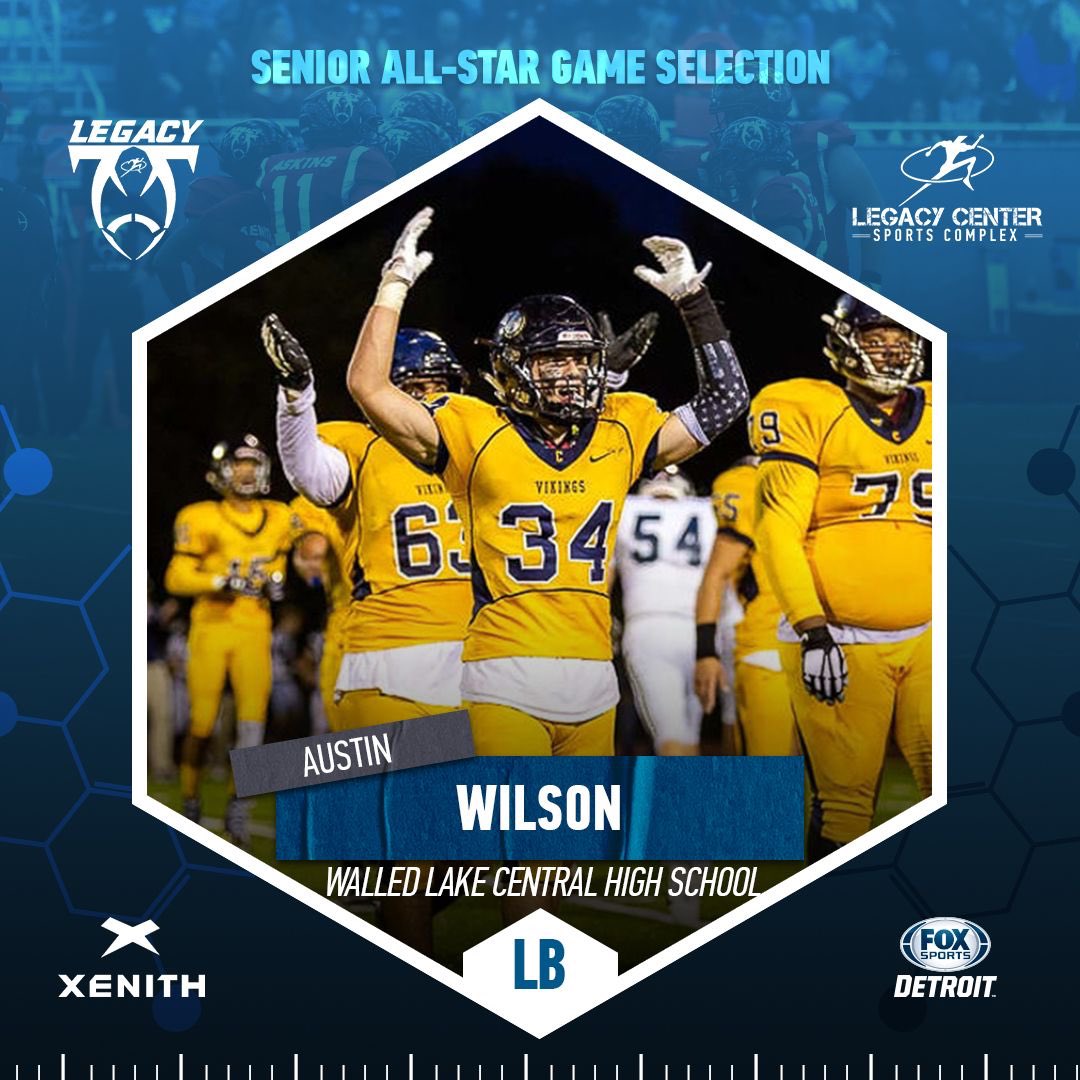 LegacyMI_FBall's tweet photo. Congrats @AustinW2021 &amp; @aydenoliver13 on your Selection to the 2020 @xenith Senior All Star Game powered by Legacy Football. This is a great honor &amp; testament to your High School football Career. Continue to Leave Your Legacy. #JoinTheMovement #Legacy @FOXSportsDet @Adidas https://t.co/CT4hRyZwUc