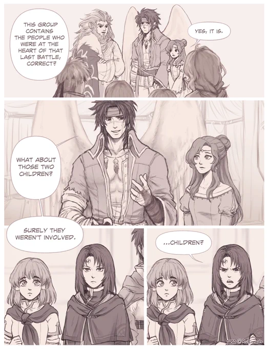 a redraw, wanted to try this single-page comic format 
