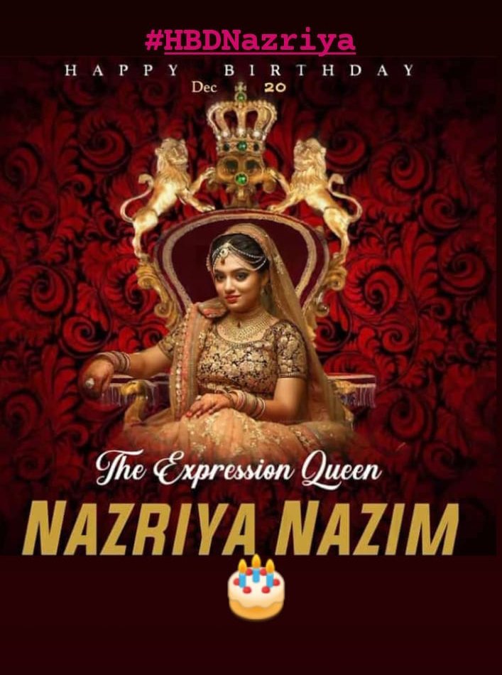 mopurisiva55555's tweet photo. #HBDNazriya
ALWAYS B SMILE😀; B HAPPY😍&amp; B POSITIVE🤩
HAPPY BIRTHDAY #NazriyaFahadh ANGEL💃🧚‍♀
World expression QUEEN👸 https://t.co/3EfZVlitBC