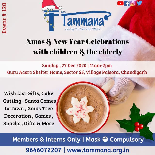 NgoTammana's tweet photo. It's the time that the wishes come trueππΌπΊπ»π―ββοΈπππ
#NGOTammana #ChalTammana #TeamTammana #Event120 #ChristmasIsFun #letscelebratetogether #Kindnessmatters #FestivalOfLove #SantaClaus #FunWithSanta #SantaIsComingToTown #SantabringingHappiness #ChristmasCake #ChristmasGifts https://t.co/wLUVQ0r41d