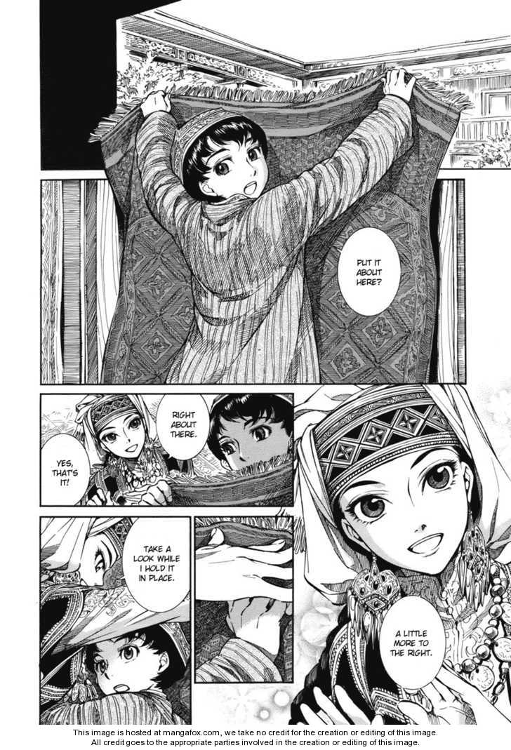 #12: Otoyomegatari by Kaoru Mori is historical manga set in Central Asia and follows the stories of the people who live there, primarily a newlywed couple and their relationship. It beautifully captures aspects of the culture from years ago alongside deeply personal stories.