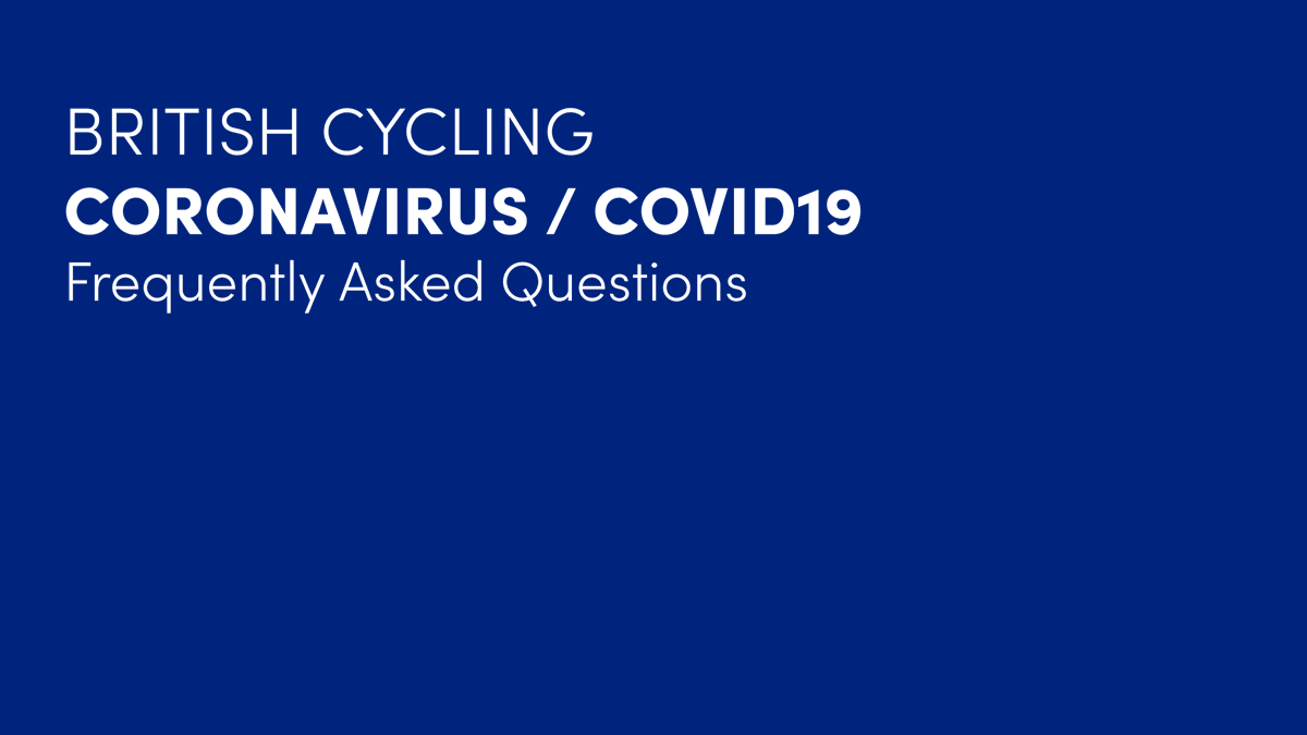 THREAD: Following this evening’s announcement from <a href="/10DowningStreet/">UK Prime Minister</a> we are suspending all sanctioned activities for adults in Tier 4 areas in England. Find out more about what it means for cycling below. 👇