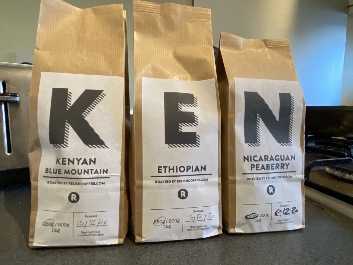 Stocked up with coffee <a href="/Relish_WBay/">Relish Whitley Bay☕</a> which should keep me going for the next few weeks