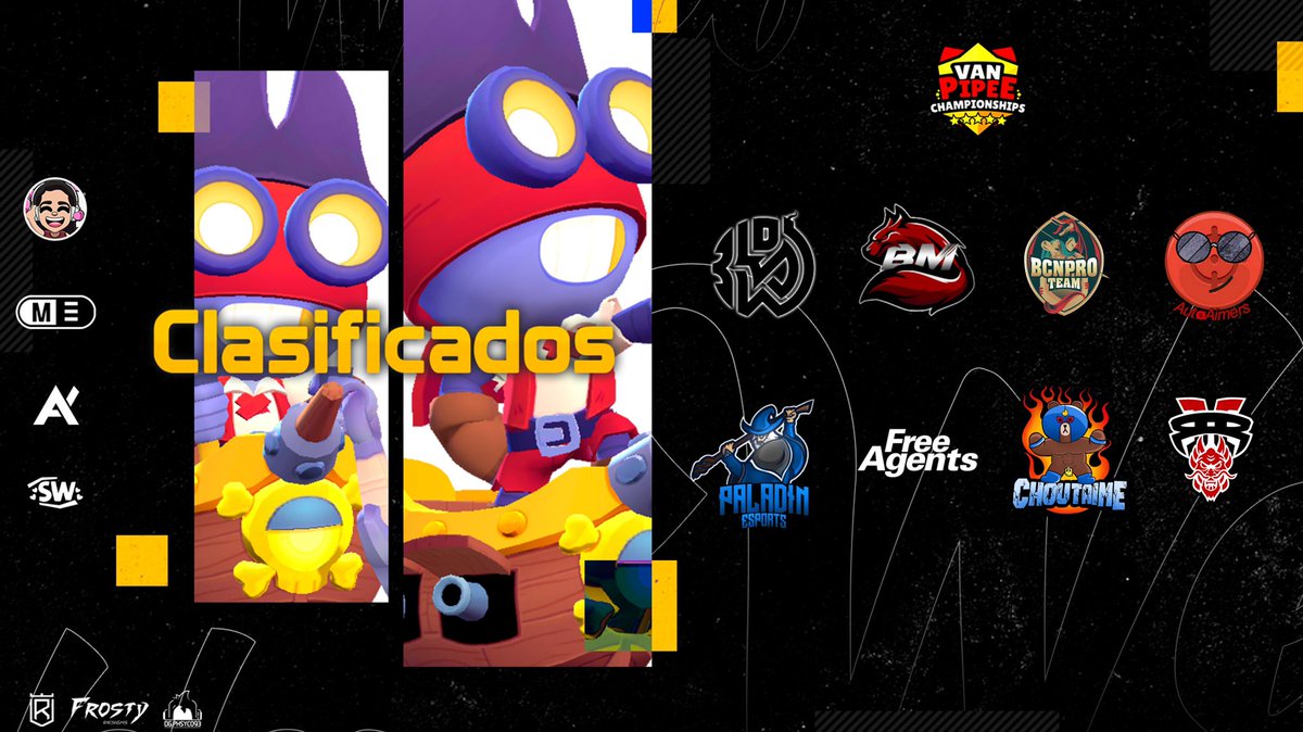 🏆 Clasificados #VanpipeeCup🏆

Felicidades a nuestros 8 primeros clasificados a fase de grupos 🎊. 

🏅 $200 USD en premios 💵