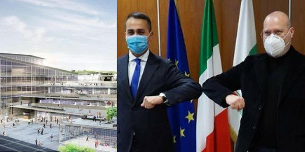 zoccoli_antonio's tweet photo. Ringrazio il Ministro Di Maio per la sua visita al futuro tecnologo di Bologna, un centro di innovazione e sperimentazione per ricerca e trasferimento tecnologico che ospiterà i grandi supercalcolatori INFN-CINECA e @ECMWF. https://t.co/jeZlZEO3rI