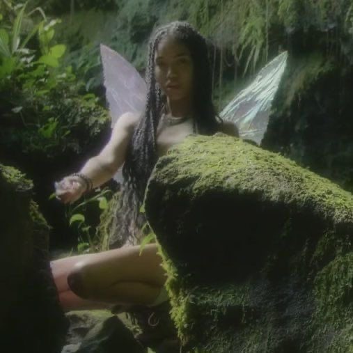 fairycore aesthetic but make it in black women