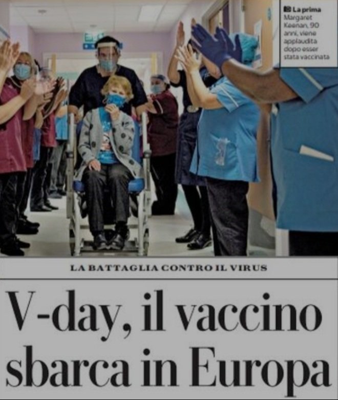 Il V-DAY sarà trionfo della SCIENZA
umile e operosa come le api

Un nuovo inizio:
prima speranza
ora già vaccino

Sconfitto è chi tifa CONTRO
per faziosità politica
o egocentrismo giornalistico

Grazie alla SCIENZA
a tutti i suoi volti

<a href="/ilariacapua/">Ilaria Capua</a>
<a href="/RobertoBurioni/">Roberto Burioni</a>
<a href="/Cartabellotta/">Nino Cartabellotta</a>