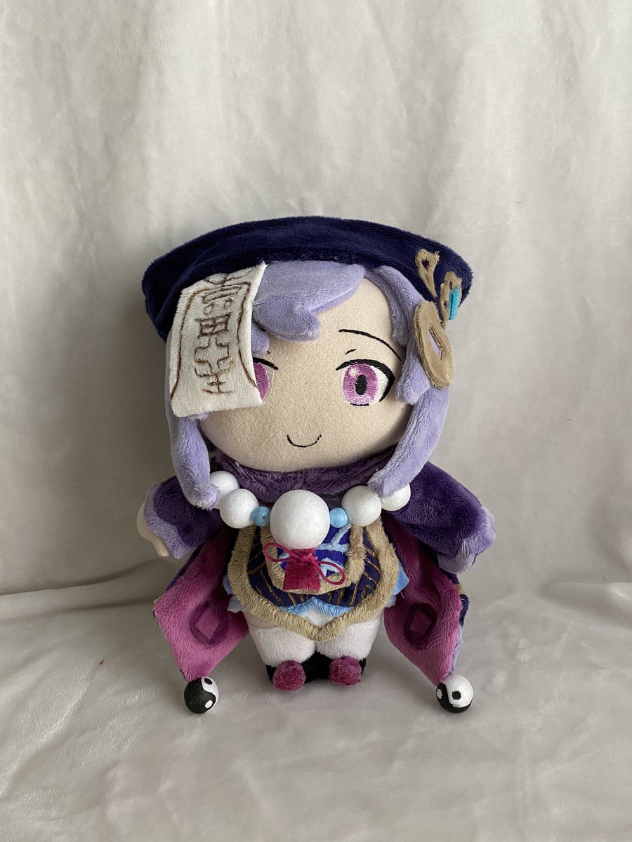 Genshin Impact Qiqi Twoside Stuffed Soft Plush Doll Toys Collectibles