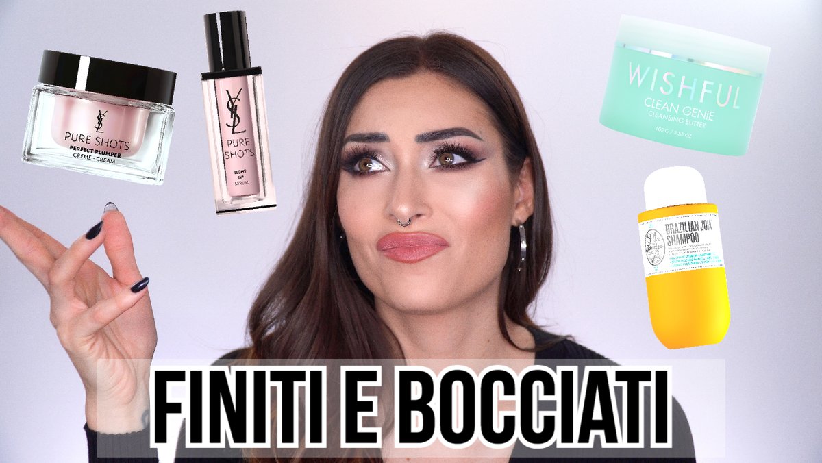 NUOVO VIDEO!!!

PRODOTTI FINITI E BOCCIATI DEL PERIODO (AHIA) youtu.be/OPhOW6Mnbi8