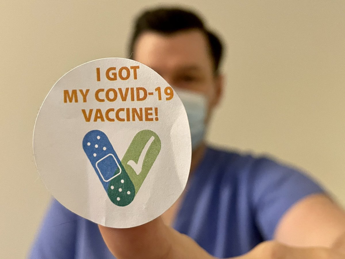 DoddMD's tweet image. First dose of #CovidVaccine ✔️ @HennepinHC #OurBestShot