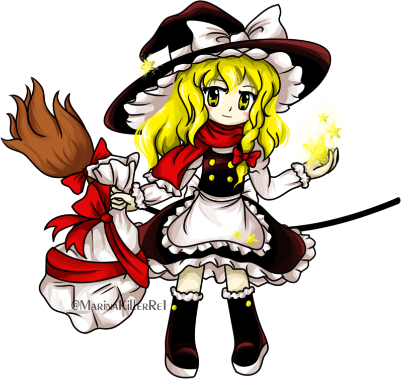 東方 東方project Touhouproject 鍵山雛 霧雨魔理沙 Marina Killer Redのイラスト