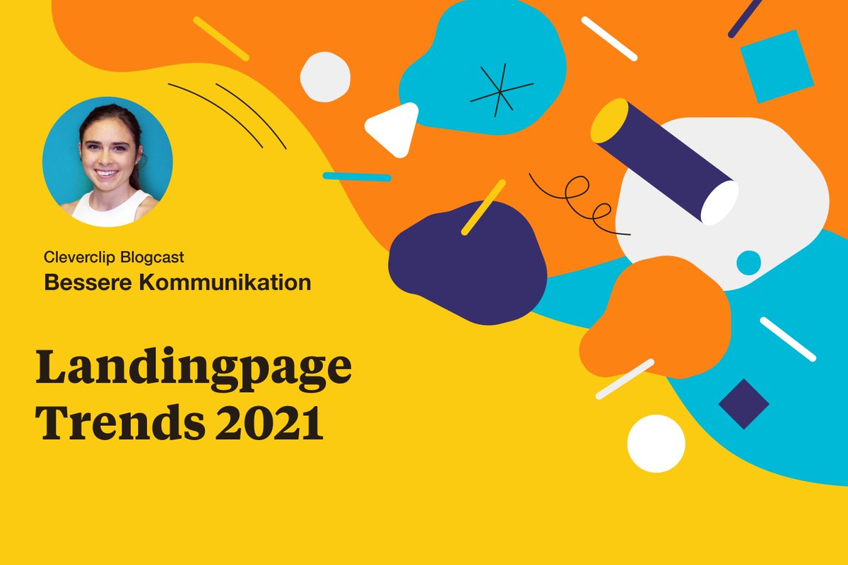 soundcloud.com/cleverclip/lan…
Welche Landingpage-Trends sollten wir im kommenden Jahr berücksichtigen? Unser #Blogcast zum Artikel!