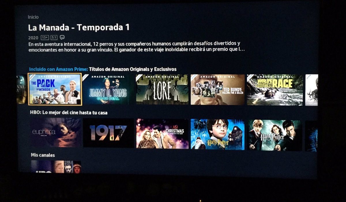 You can now watch on @amazonprimevideo one of the last projects I was part of the crew. Watch now “The Pack.” 🔥😎🎥📽📺

#thepack #amazon #amazonprime #amazonprimevideo