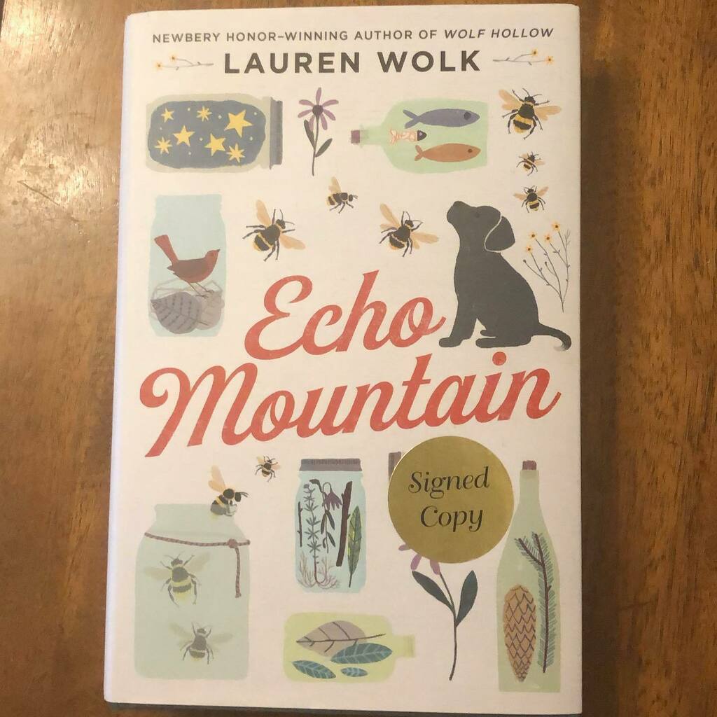 LibraryFalcon's tweet image. So much of historical fiction focuses on war. One of the things I love about Echo Mountain by @wolk.lauren is that it is the story of a family on a mountain and the war is completely internal. I’ve never cheered for a character quite as much as I did for… instagr.am/p/CI-6FuzgVPB/