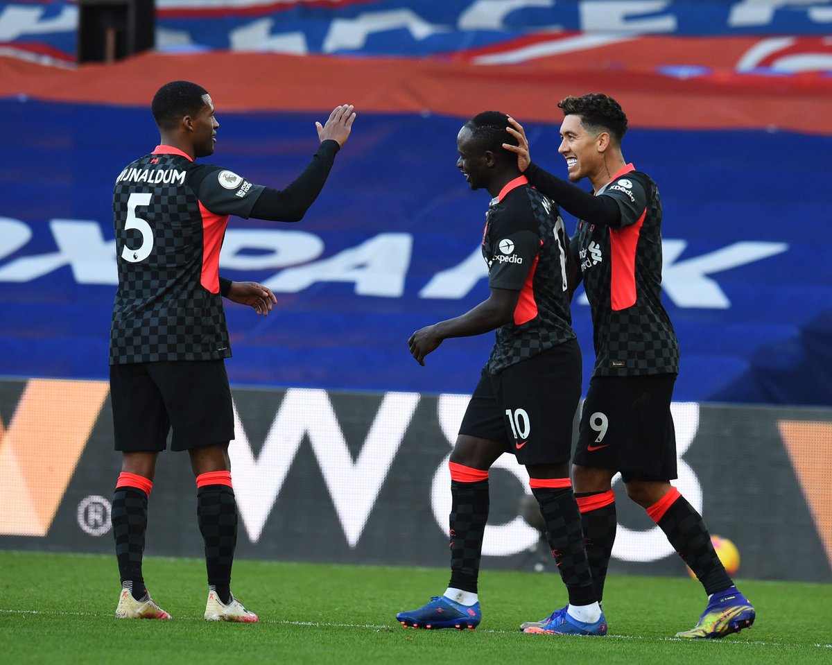 GWijnaldum's tweet photo. 0-7 💪🏾 What a lovely afternoon! 🙌🏾😁 #CRYLIV #YNWA https://t.co/XrG66VHu5N