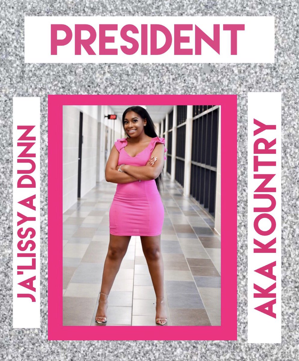 zpd1996's tweet photo. Going on her third year as a Zeta, not only has Kountry grown as a stepper. She is now know as Madam President! She got “BOSS LADY” written all over her 💗☺️. https://t.co/TpEPRXCllo