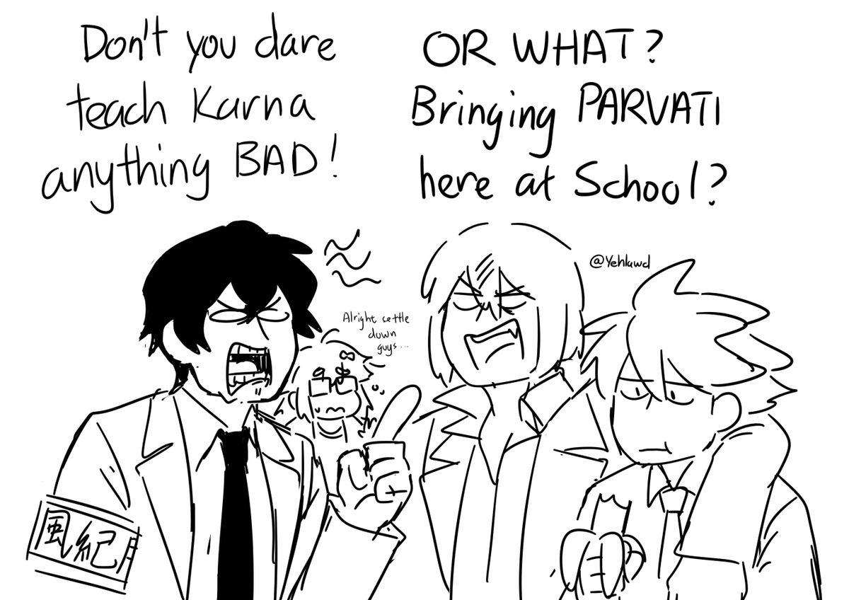 Jinako dont just stand there, you better do something!! #FGO #FateGO 