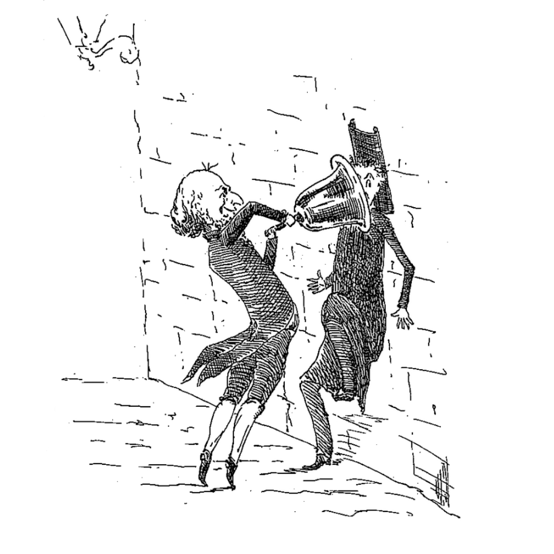 Lunfardo2's tweet photo. "Shut up" 
From "The Funnyman".
1885.

https://t.co/tmKicMo0cF

#Amazing #Magazine #Illustrations - Volumen III 

#IllustrationArtist #illustration #art #19thcentury #satirical https://t.co/MuBUwHoHxo