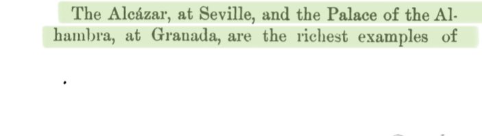 Cette image que l'on retrouve en Andalousie avec l'exemple de l'Alcazar, l'Alhambra ainsi que la mosquée de Cordoue qui sont les exemples les plus riches de l'architecture mauresque, et montrent l'expression la plus fertile de l'imagination brillante de cette civilisation